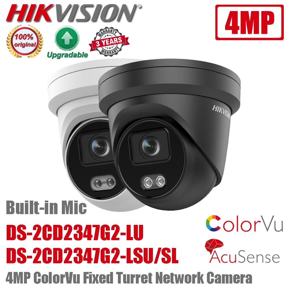  Hikvision DS-2CD2347G2-LSU/SL 4MP POE H.265 + ..